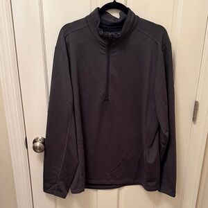 Vineyard Vines Men's Dark Gray Quarter-Zip Jacket